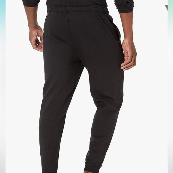 NWT Amazon Essentials Men's Fleece Black Jogger Pant, Size XL - Picture 3 of 7